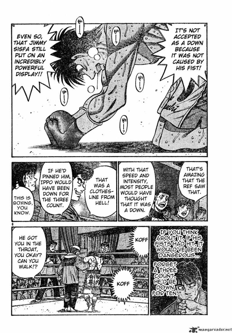 Hajime no Ippo: Fighting Spirit, Chapter 732 image 06